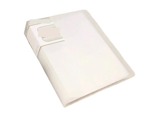 2 stücke Transparent PVC Tasche A5 Display Buch Multi Tasche Datei Ordner for Dokument Veranstalter FüR Organisieren(WHITE) von ANQKYO