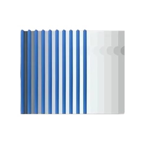 20 stücke Bürobedarf A4 Zugstange Clip Verdickt Ordner Transparente Farbe Große Kapazität FüR Organisieren(Color 5) von ANQKYO