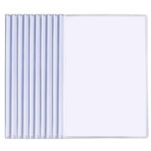 20 stücke Transparent Datei Dokument Verdicken Zugstange A4 Ordner Test Papier Lagerung Tasche Clip Büro Organizer Supplies FüR Organisieren(Droplet Rod transp) von ANQKYO