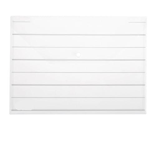 20PCS A4 Transparent Datei Tasche Verdickt Ordner Große Kapazität Kunststoff Wasserdicht Student Tasche FüR Organisieren(Color 5) von ANQKYO