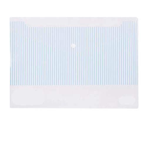 20PCS A4 Transparent Datei Tasche Verdickt Ordner Große Kapazität Kunststoff Wasserdicht Student Tasche FüR Organisieren(Color 7) von ANQKYO