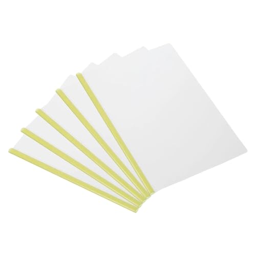 20Pcs A4 Transparent Präsentation Ordner Bericht Abdeckung Mit Schiebe Bars Slide-Grip Lebenslauf Datei FüR Organisieren(Color 6) von ANQKYO