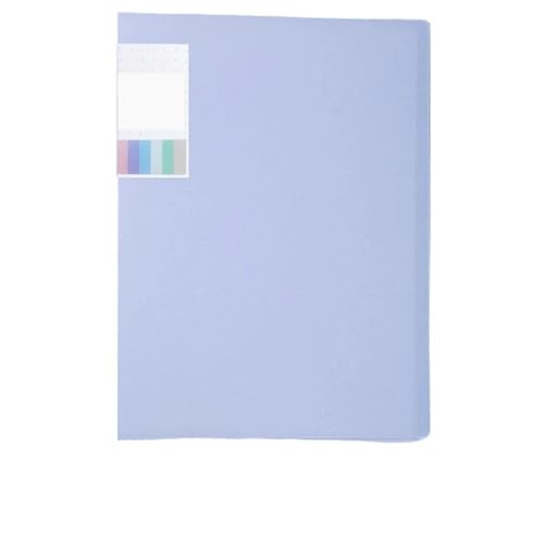 3 Stück A4 transparente Einlegemappe, mehrlagig, Mutterschaftsuntersuchungsbericht, Prüfungsunterlagen for Studenten FüR Organisieren(Blue) von ANQKYO