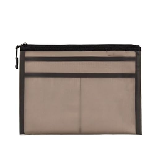 3 stücke Datei Tasche Transparent Grid Große Kapazität A5 Test Papier Lagerung Archiv Material Ordner Büro Liefert FüR Organisieren(Color 1) von ANQKYO