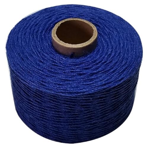 3 teile/los Blau Leinen Ramie Garn Themen Bindfäden Schnüre for Nähen Stickerei Häkeln DIY FüR Basteln(Royal blue) von ANQKYO
