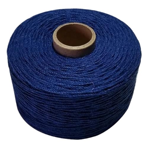 3 teile/los Blau Leinen Ramie Garn Themen Bindfäden Schnüre for Nähen Stickerei Häkeln DIY FüR Basteln(Sea blue) von ANQKYO