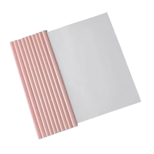 30 stücke A4 Transparent Ordner Verdickt Kunststoff Datei Wasserdicht Test Papier Lagerung Tasche Dokument Klassifizierung FüR Organisieren(Pink) von ANQKYO