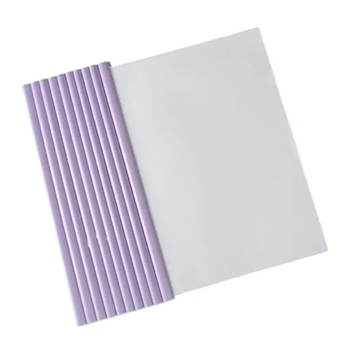 30 stücke A4 Transparent Ordner Verdickt Kunststoff Datei Wasserdicht Test Papier Lagerung Tasche Dokument Klassifizierung FüR Organisieren(Purple) von ANQKYO