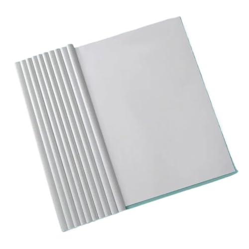 30 stücke A4 Transparent Ordner Verdickt Kunststoff Datei Wasserdicht Test Papier Lagerung Tasche Dokument Klassifizierung FüR Organisieren(White) von ANQKYO