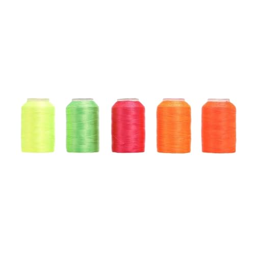 4/5 Rollen/Set Polyester-Stickgarn for Kits, Nähen und Basteln FüR Basteln(Bright) von ANQKYO