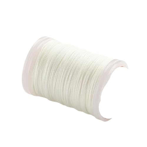 4 stücke DIY Zubehör Leder Handwerk Nähgarn Runde Gewachste Polyester Schnur Wachs Beschichtet Saiten FüR Basteln(Color 1,0.4mm) von ANQKYO