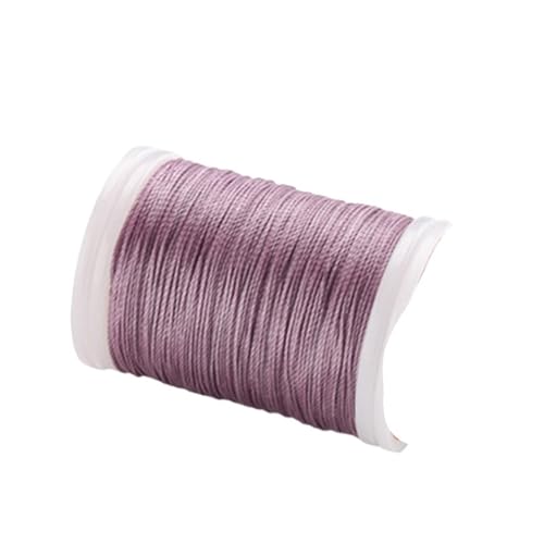 4 stücke DIY Zubehör Leder Handwerk Nähgarn Runde Gewachste Polyester Schnur Wachs Beschichtet Saiten FüR Basteln(Color 7,0.5mm) von ANQKYO