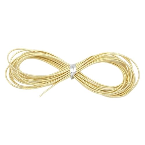 5 stücke 10g Bullion Draht Schmuck Kreuzstich Harte Seide Purl Gimp Handgemachte Stickgarn Goldwork Nähen Metall for Brosche FüR Basteln(Color 12) von ANQKYO