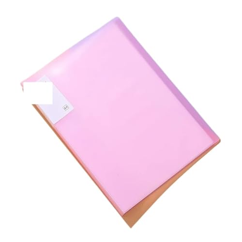 5 stücke A4 Große Kapazität Transparent Ordner Papier Lagerung Multi-schicht Datei Management Klar Buch Schreibwaren FüR Organisieren(Pink) von ANQKYO