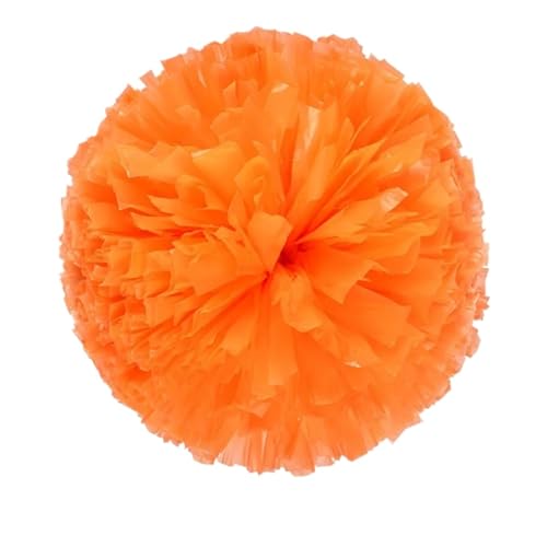 ANQKYO Cheerleader Pompons 4 Pcs Cheerleading Pom Poms Jubeln Blume Ball Spiel Vocal Dance Party Konzert Dekorateur Requisiten Club Versorgung(Color 1) von ANQKYO