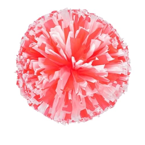 ANQKYO Cheerleader Pompons 4 Pcs Cheerleading Pom Poms Jubeln Blume Ball Spiel Vocal Dance Party Konzert Dekorateur Requisiten Club Versorgung(Color 2) von ANQKYO