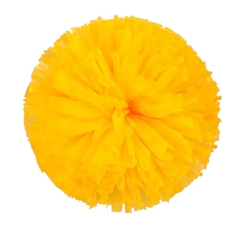 ANQKYO Cheerleader Pompons 4 Pcs Cheerleading Pom Poms Jubeln Blume Ball Spiel Vocal Dance Party Konzert Dekorateur Requisiten Club Versorgung(Color 4) von ANQKYO