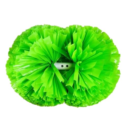 ANQKYO Cheerleader Pompons 4 stücke Cheerleading Pom Poms Mit Griff for Team Geist Sport Tanz Jubeln for Dance Sport Wettbewerb(Color 1) von ANQKYO