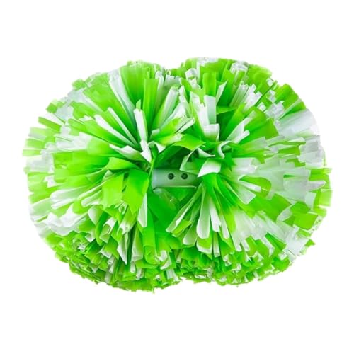 ANQKYO Cheerleader Pompons 4 stücke Cheerleading Pom Poms Mit Griff for Team Geist Sport Tanz Jubeln for Dance Sport Wettbewerb(Color 4) von ANQKYO