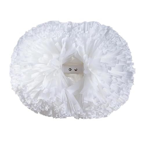 ANQKYO Cheerleader Pompons 4 stücke Cheerleading Pom Poms Mit Griff for Team Geist Sport Tanz Jubeln for Dance Sport Wettbewerb(Color 7) von ANQKYO
