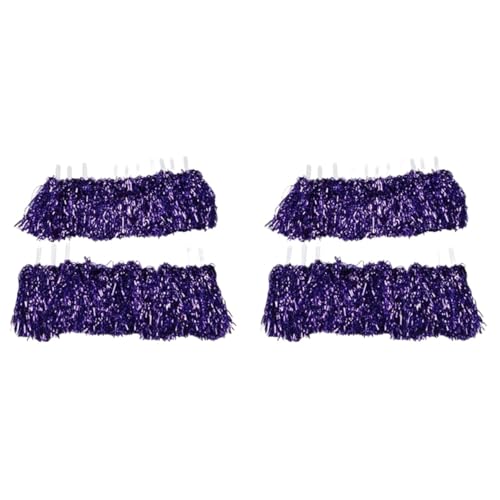ANQKYO Cheerleader Pompons 48Pcs Cheerleading Pom Poms Metallic Folie Cheer Pom Poms Mit Kunststoff Griff for Erwachsene Kinder Cheerleader Party ANQKYO Cheerleader Pompons 48Pcs Cheerleading Pom Poms Metallic Folie Cheer Pom Poms Mit Kunststoff Griff for Erwachsene Kinder Cheerleader Party von ANQKYO