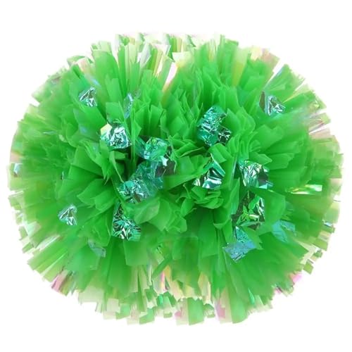 ANQKYO Cheerleader Pompons 6 stücke 25 cm Cheerleading Jubeln Blume Ball for Dance Sport Spiel Und Konzert Dekorateur(Color 4) von ANQKYO