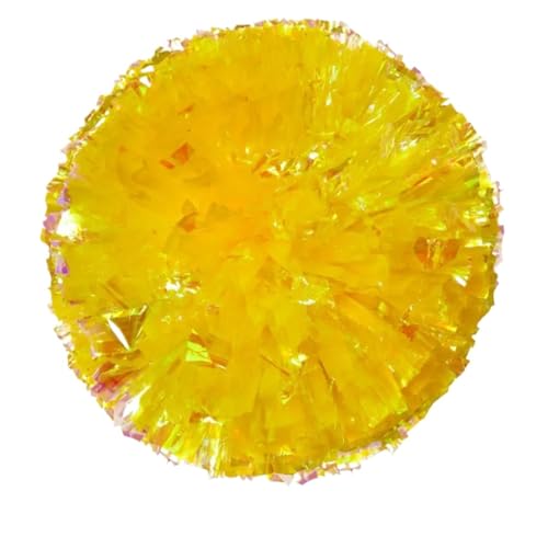ANQKYO Cheerleader Pompons 6 stücke Cheerleading Pom Poms Hand Finger Jubeln Bälle Dance Pompoms Cheerleading Zubehör(Color 10) von ANQKYO