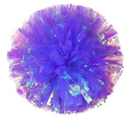 ANQKYO Cheerleader Pompons 6 stücke Cheerleading Pom Poms Hand Finger Jubeln Bälle Dance Pompoms Cheerleading Zubehör(Color 11) von ANQKYO