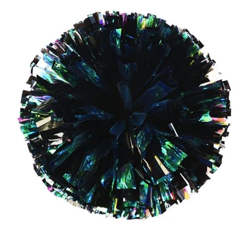 ANQKYO Cheerleader Pompons 6 stücke Cheerleading Pom Poms Hand Finger Jubeln Bälle Dance Pompoms Cheerleading Zubehör(Color 2) von ANQKYO