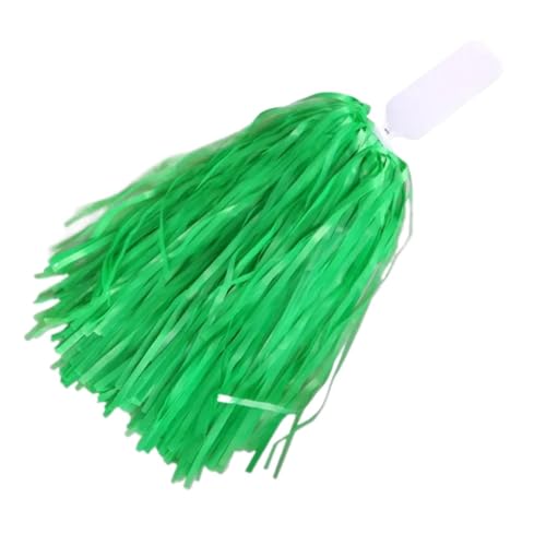 ANQKYO Cheerleader Pompons 6 stücke Cheerleading Pom Poms Mit Griff Jubeln Bälle Frauen Mädchen Pompoms Zubehör Party Decor(Color 4) von ANQKYO