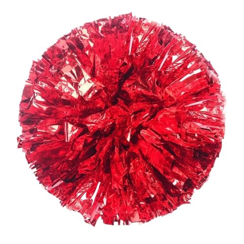 ANQKYO Cheerleader Pompons 8 stücke Cheerleading Pom Poms Mädchen Finger Jubeln Bälle Dance Cheerleading Zubehör(Color 2) von ANQKYO