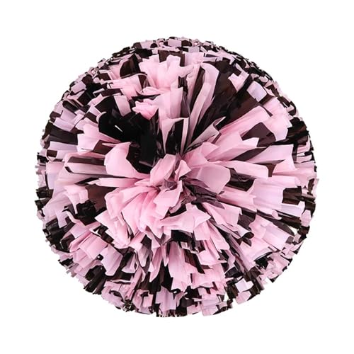ANQKYO Cheerleader Pompons 8 stücke Cheerleading Pom Poms Mädchen Finger Jubeln Bälle Dance Cheerleading Zubehör(Color 4) von ANQKYO