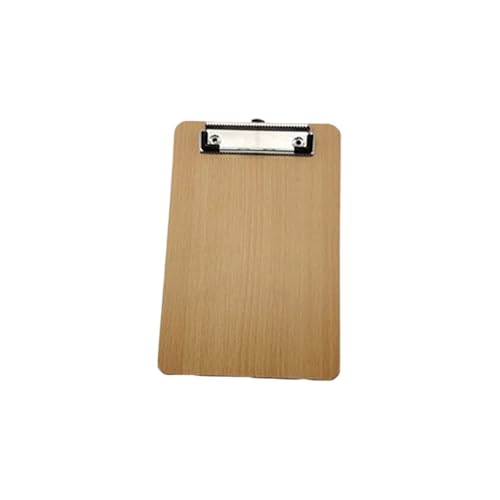 Klemmbrett 3PCS Zwischenablage Verdickte Holzbrett Clip Holz Schreibmatte Bord Test Papier Daten Ordner Einfache Und Praktische Holzbrett Clip(A5) von ANQKYO
