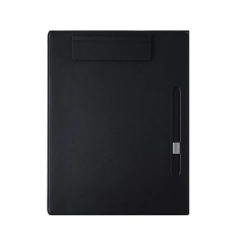 Klemmbrett 4PCS A4 Zwischenablage Business Pad Ordner Bord Prüfung Schreibtafel Pad Bord Spezielle Clip Buch Schreibwaren Schreibblock Karton unterschrift(BLACK) von ANQKYO