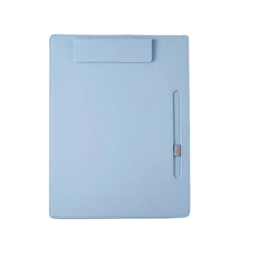 Klemmbrett 4PCS A4 Zwischenablage Business Pad Ordner Bord Prüfung Schreibtafel Pad Bord Spezielle Clip Buch Schreibwaren Schreibblock Karton unterschrift(BLUE) von ANQKYO