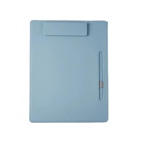 Klemmbrett 4PCS A4 Zwischenablage Business Pad Ordner Bord Prüfung Schreibtafel Pad Bord Spezielle Clip Buch Schreibwaren Schreibblock Karton unterschrift(DEEP BLUE) von ANQKYO