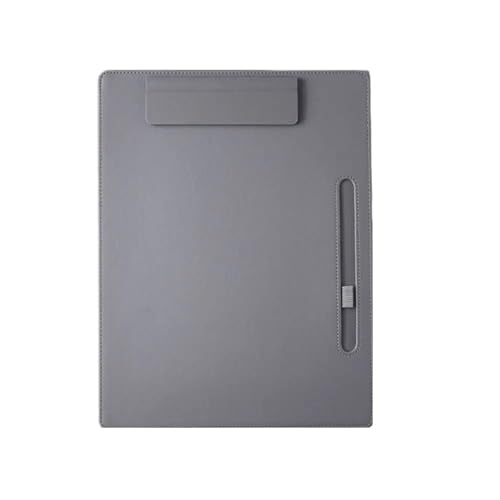 Klemmbrett 4PCS A4 Zwischenablage Business Pad Ordner Bord Prüfung Schreibtafel Pad Bord Spezielle Clip Buch Schreibwaren Schreibblock Karton unterschrift(GREY) von ANQKYO