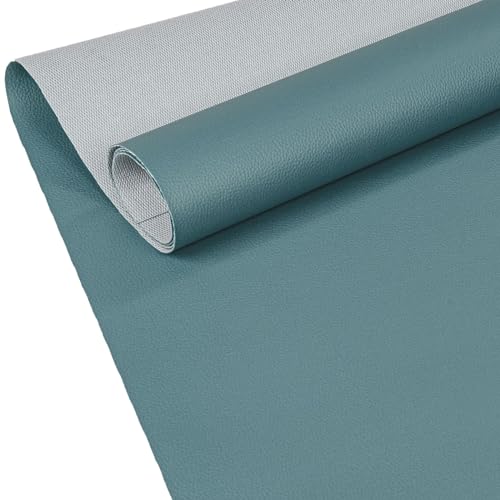 ANRO Kunstleder Lederimitat Lederstoff Polsterstoff Nappaprägung Texturiert Meterware Bezugsstoff Blassblau 260x140cm ANRO Kunstleder Lederimitat Lederstoff Polsterstoff Nappaprägung Texturiert Meterware Bezugsstoff Blassblau 260x140cm von ANRO