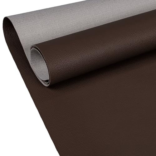 ANRO Kunstleder Lederimitat Lederstoff Polsterstoff Nappaprägung Texturiert Meterware Bezugsstoff Mokka 240x140cm ANRO Kunstleder Lederimitat Lederstoff Polsterstoff Nappaprägung Texturiert Meterware Bezugsstoff Mokka 240x140cm von ANRO