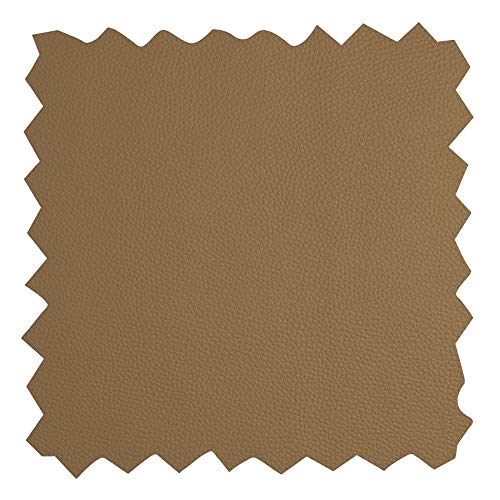 Kunstleder Lederimitat Polsterstoff Meterware Kunststoffleder Nappaleder Braunbeige 300x140cm viele Farben und Größen von ANRO