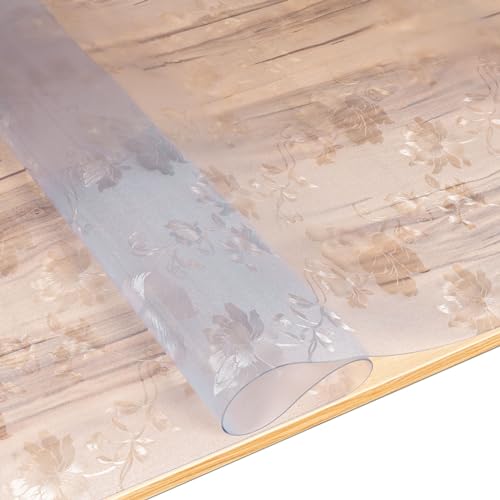 ANRO Tischfolie Tischschutzfolie mit Struktur für Hochglanz und Glastische Tischdecke Folie für Tisch Tischschutz 1,5mm 170x100cm ANRO Tischfolie Tischschutzfolie mit Struktur für Hochglanz und Glastische Tischdecke Folie für Tisch Tischschutz 1,5mm 170x100cm von ANRO