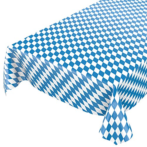 ANRO Wachstuch Tischdecke Wachstuchtischdecke Wachstischdecke Bayern Bayerische Raute Oktoberfest 220x140cm von ANRO