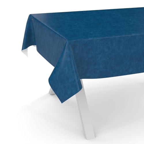 ANRO Wachstuchtischdecke Wachstischdecke Wachstuch Tischdecke abwaschbar Gartentischdecke Rund Oval Eckig 100x140cm Schnittkante Marmor Blau ANRO Wachstuchtischdecke Wachstischdecke Wachstuch Tischdecke abwaschbar Gartentischdecke Rund Oval Eckig 100x140cm Schnittkante Marmor Blau von ANRO