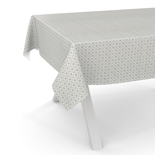 ANRO Wachstuchtischdecke Wachstischdecke Wachstuch Tischdecke abwaschbar Gartentischdecke Rund Oval Eckig 120x140cm Schnittkante Italia Grau ANRO Wachstuchtischdecke Wachstischdecke Wachstuch Tischdecke abwaschbar Gartentischdecke Rund Oval Eckig 120x140cm Schnittkante Italia Grau von ANRO