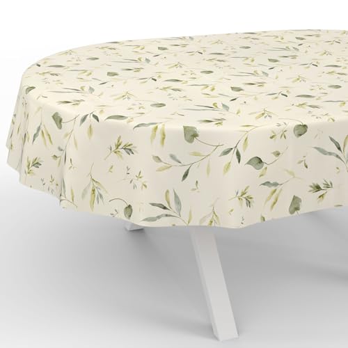 ANRO Wachstuchtischdecke Wachstischdecke Wachstuch Tischdecke abwaschbar Gartentischdecke Wasserabweisend Oval 240x140cm Schnittkante Canada Floral ANRO Wachstuchtischdecke Wachstischdecke Wachstuch Tischdecke abwaschbar Gartentischdecke Wasserabweisend Oval 240x140cm Schnittkante Canada Floral von ANRO