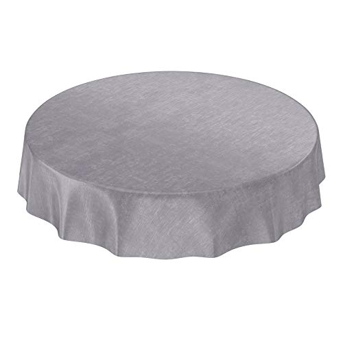 ANRO Tischdecke Wachstuchtischdecke Wachstuch Wachstischdecke Tischdecke Beton Grau Uni Urban Rund 140cm ANRO Tischdecke Wachstuchtischdecke Wachstuch Wachstischdecke Tischdecke Beton Grau Uni Urban Rund 140cm von ANRO
