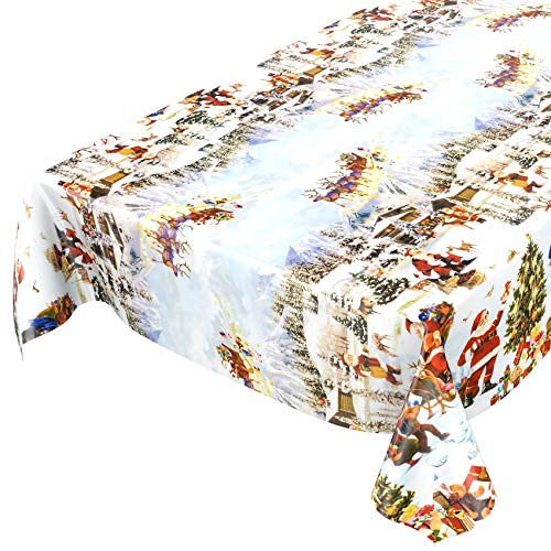 ANRO Wachstuchtischdecke Wachstuch Wachstischdecke Tischdecke Weihnachten Tag Weihnachtsbaum 140x140cm ANRO Wachstuchtischdecke Wachstuch Wachstischdecke Tischdecke Weihnachten Tag Weihnachtsbaum 140x140cm von ANRO