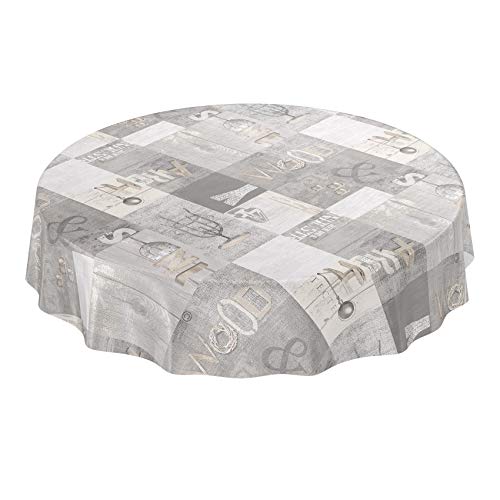 ANRO Wachstuchtischdecke Wachstuch Wachstischdecke Tischdecke abwaschbar Industry Modern Used Look Industrie Rund 140cm eingefasst ANRO Wachstuchtischdecke Wachstuch Wachstischdecke Tischdecke abwaschbar Industry Modern Used Look Industrie Rund 140cm eingefasst von ANRO