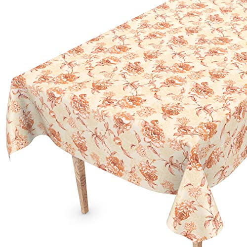 Tischdecke abwaschbar Wachstuch Wachstuchtischdecke 140 x 140cm Schnittkante Alexandra Beige pflegeleicht Tischdecke abwaschbar Wachstuch Wachstuchtischdecke 140 x 140cm Schnittkante Alexandra Beige pflegeleicht von ANRO