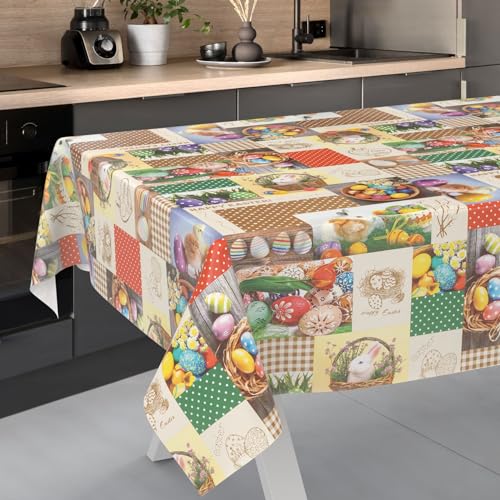 Wachstuch-Tischdecke Tischdecke abwaschbar Wachstuch Garten-Tischdecke Outdoor Indoor 100x140cm Schnittkante Ostara Wachstuch-Tischdecke Tischdecke abwaschbar Wachstuch Garten-Tischdecke Outdoor Indoor 100x140cm Schnittkante Ostara von ANRO